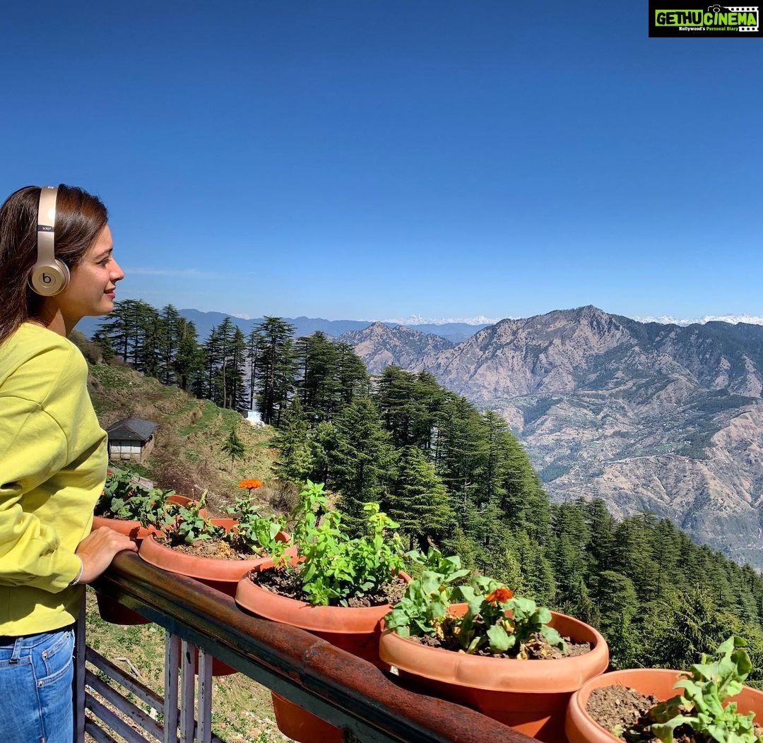 Dia Mirza Instagram - Day one, traveling through the mountains heading towards shoot... the joy of slow travel is that you can stop and stare :) #Kaafir #TravelWithDee #OneIndiaStories #Himachal #IncredibleIndia #FlashbackFriday Himachal Pradesh