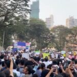 Dia Mirza Instagram - This is #MumbaiAgainstCAA. A peaceful, inclusive, democratic - protest. We the people of India believe in the idea of India that includes all. Saying NO to NRC+CAA. Mumbai, Maharashtra