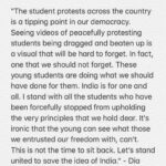 Dia Mirza Instagram - I stand in solidarity with the students of India. I stand in solidarity with the Constitution of India.