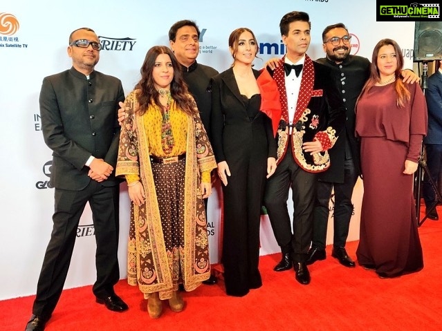 Dia Mirza Instagram - These #Gullyboy - βsβ clean up so well! Congratulations Team #LustStories. Your nomination is a #Win! Congratulations πππΌ may there be many many more. @netflix_in @srishtibehlarya @anuragkashyap10 @karanjohar @zoieakhtar #DibakarBanerjee #RonnieScrewvala @ashidua ππ #Emmys2019 #India