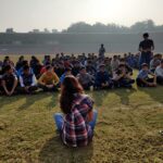 Dia Mirza Instagram - A happy morning spent with some truly amazing children in #Delhi. Hope the selections went well for the nationals! #ChhatrasalStadium Hope we can ensure we have cleaner air by next year. Love and good wishes to all the participants training and waiting on selections. #India