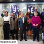 Dia Mirza Instagram - I am proud to represent my country and planet towards ensuring no one is left behind. 🇮🇳🌏 #Repost @unsdgadvocates with @get_repost ・・・ Yesterday, Secretary-General @antonioguterres met with the Sustainable Development Goals (SDGs) Advocates Ahead of the General Assembly. The group agreed that while the SDGs are being adopted by governments, business and civil society, we are still dramatically behind where we need to be to achieve the Goals by 2030. The world needs to make a significant leap to succeed on the SDGs to reduce the suffering of people everywhere, including through the fight against climate change. The Secretary-General asked the Advocates to put urgency, scale, speed, emotion, and the dignity of people behind their efforts to drive action on the SDGs and to identify opportunities to achieve tipping points to change the trajectory on each of the Goals. The SDG Advocates committed to driving action on the SDGs, and to playing a key role in the Decade of Action to deliver the SDGs. #GlobalGoals #DecadeOfAction #ClimateAction #ActOnClimateNow United Nations