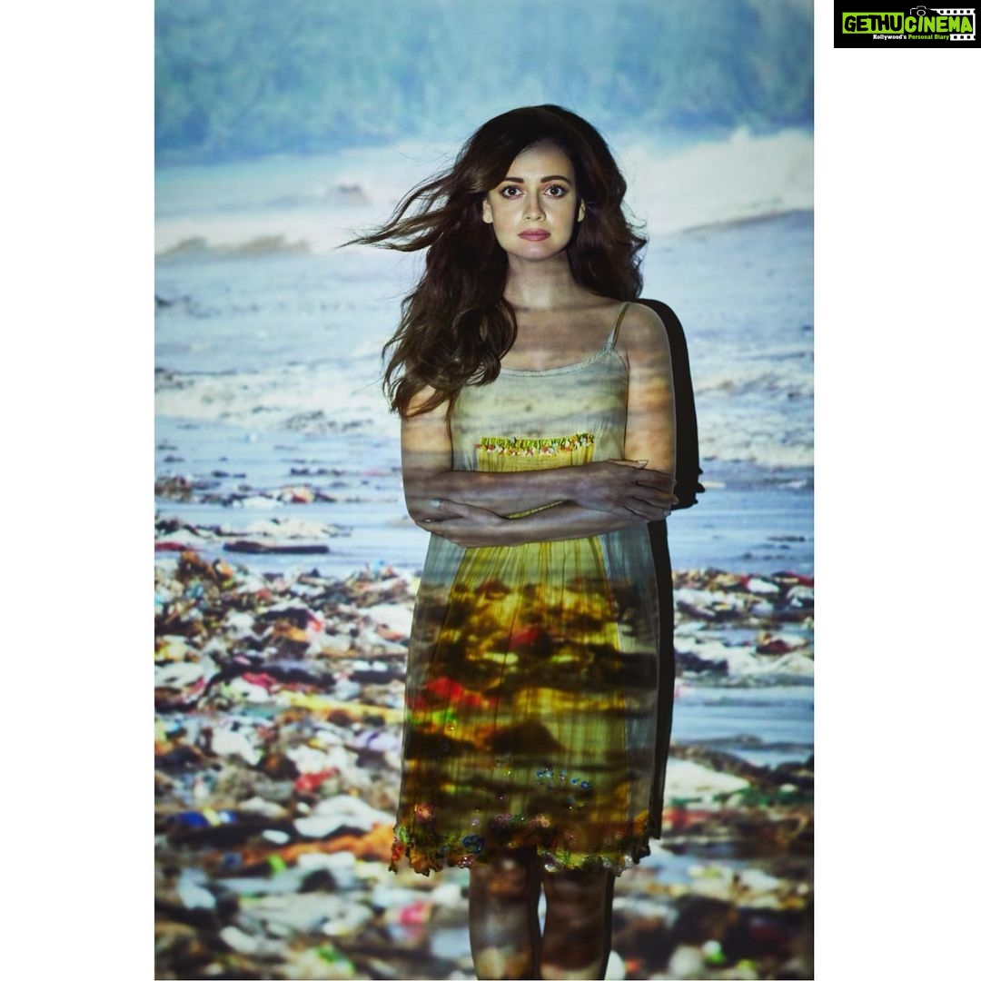 Dia Mirza Instagram - • 500 billion plastic bags are used each year • 13 million tonnes of plastic leak into the ocean each year • 17 million barrels of oil used on plastic production each year • 1 million plastic bottles bought every minute (90% are not recycled) • 100,000 marine animals killed by plastics each year • 100 years for plastic to degrade in the environment • 90% of bottled water found to contain plastic particles • 83% of tap water found to contain plastic particles • 50% of consumer plastics are single use • 10% of all human-generated waste is plastic Solid waste management is everyone’s business. Ensuring effective and proper solid waste management is critical to the achievement of the Sustainable Development Goals. Our plastic waste left unmanaged, dumped or burned, harms human health, hurts the environment and climate and hinders economic growth. We can #ActNow and insist our governments implement ‘Extended Producers Responsibility’ and improve waste management systems. We cannot and must allow there to be more plastic than fish in our seas by 2050! We cannot and must not forget that our oceans are our planets lungs, regulating our climate and sustaining our lives. #BeatPlasticPollution #CleanSeas #SDGs #SustainableDevelopment Dress @ilovepero Photography @rohanshrestha Hair @francovallelonga Styling @shahriyar_adil & @mitalig_ Cover and Inside Story @reverie.india