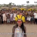 Dia Mirza Instagram – Remember we are ALL CONNECTED. 
#Repost @kayapoproject with @get_repost
・・・
“We are fighting, we are still resisting! Our fight for the protection of our territories is a daily battle against illegal mining, illegal logging and even attacks on our constitutional rights!” #KayapoCourage @Instituto_Kabu 📹: Kamikia Kisedje Speaker: O-e Paiakan Kayapo.