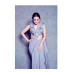 Dia Mirza Instagram - Saree love forever! @manishmalhotra05 @mmalhotraworld @lakmefashionwk Hair by @arizahnnaqvi Jewellery by @raniwala1881 #manishmalhotrajewellerybyraniwala1881 Photo by: @kadamajay