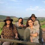 Dia Mirza Instagram – Our trips into the wild always leave me energised. Filled with love, grace and purpose to do MORE to protect all that is wild and all that facilitates life itself. My mother saw her first wild tiger on this trip. And I realised while I watched her react to the wilderness where I have inherited my spirit of curiosity and empathy. Mamma, I hope the future generations will be able to witness the wonder and glory of wildlife and learn to love and protect it. 
@wildlifetrustofindia @vivek4wild thank you for being the guardians of our planet. Thank you for helping us keep #WildIndia #ForeverWild. #RanthamboreNationalPark #Tigers #ClubNature #ThursdayThrowback