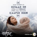 Dia Mirza Instagram – Jab zindagi meri hai toh isko jeene ka tareeka bhi mera hoga! #Kaafir, streaming now only on ZEE5: http://bit.ly/KaafirOnZEE5 
@zee5premium #HumanityIsMyReligion @merainna @bhavani.iyer @chinxter @siddharthpmalhotra @pratik8shah