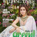 Dia Mirza Instagram - Make your celebrations sustainable 💚 #GlobalGoals #SustainableCelebrations #Repost @feminaweddingtimes with @get_repost ・・・ Meet our July cover star @diamirzaofficial, a force of nature and an absolute stunner whose passion for protecting the environment and drive to bettering the world will leave you in inspired! Photographer: @rohanshrestha Hair and make-up: @harryrajput64 Outfits and styling: @anitadongre Necklace, bangles, earrings: @anitadongrepinkcity Ring: @jet_gems Location: @jadegardenbanquets Floral backdrop: @champsfleur #diamirza #cover #feminaweddingtimes #anitadongre #kaafir #bridalfashi on #instastyle #instafashion #ecoconscious #beauty #missindia