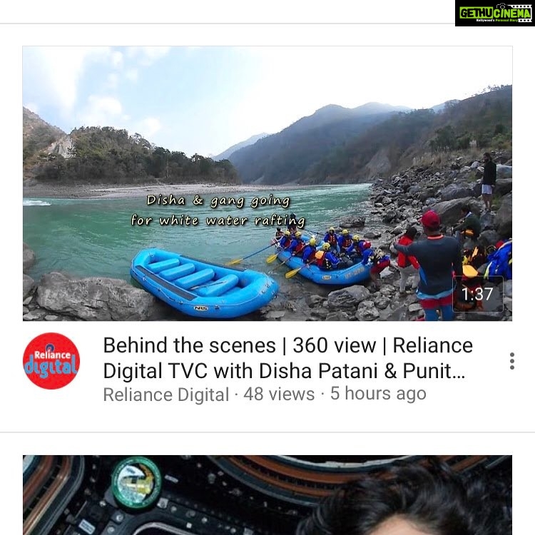 Disha Patani Instagram - This is so cool 360 view , you can actually move your phone to see all the angles😍😍😍 don't miss it, follow the link in my bio and open the YouTube app to enjoy the 360 view❤️#makingofreliancedigitaltvc❤️ @punitdmalhotra @avigowariker 🙏🏻🙏🏻