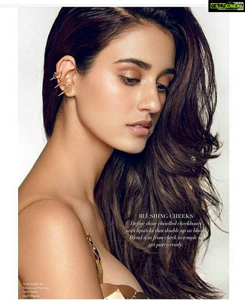 Disha Patani Instagram - @verveindia photo @rahuljhangiani makeup @flaviagiumua hair @marcepedrozo ❤️❤️