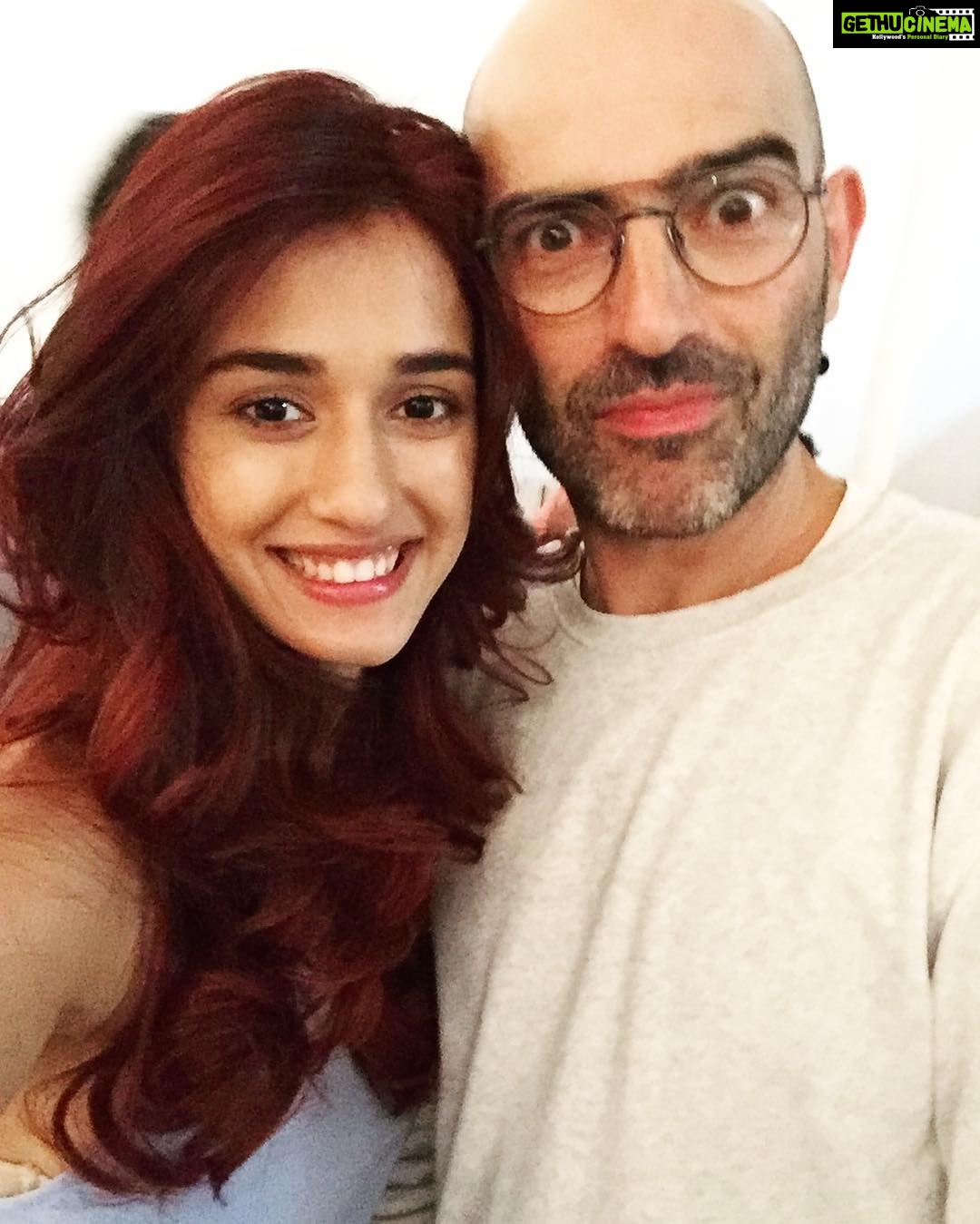 Disha Patani Instagram - @jlamarin the guy who made my hair look so beautiful ❤️❤️ miss youuu @garnierindia coming soon😊🙏