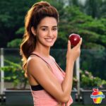 Disha Patani Instagram - This gorgeous Red Delicious is my go to snack specially after the end of the Indian apple season. Washington Apples... Is mein kuchh khaas hai!! #WashingtonApplesIndia #WashingtonApples