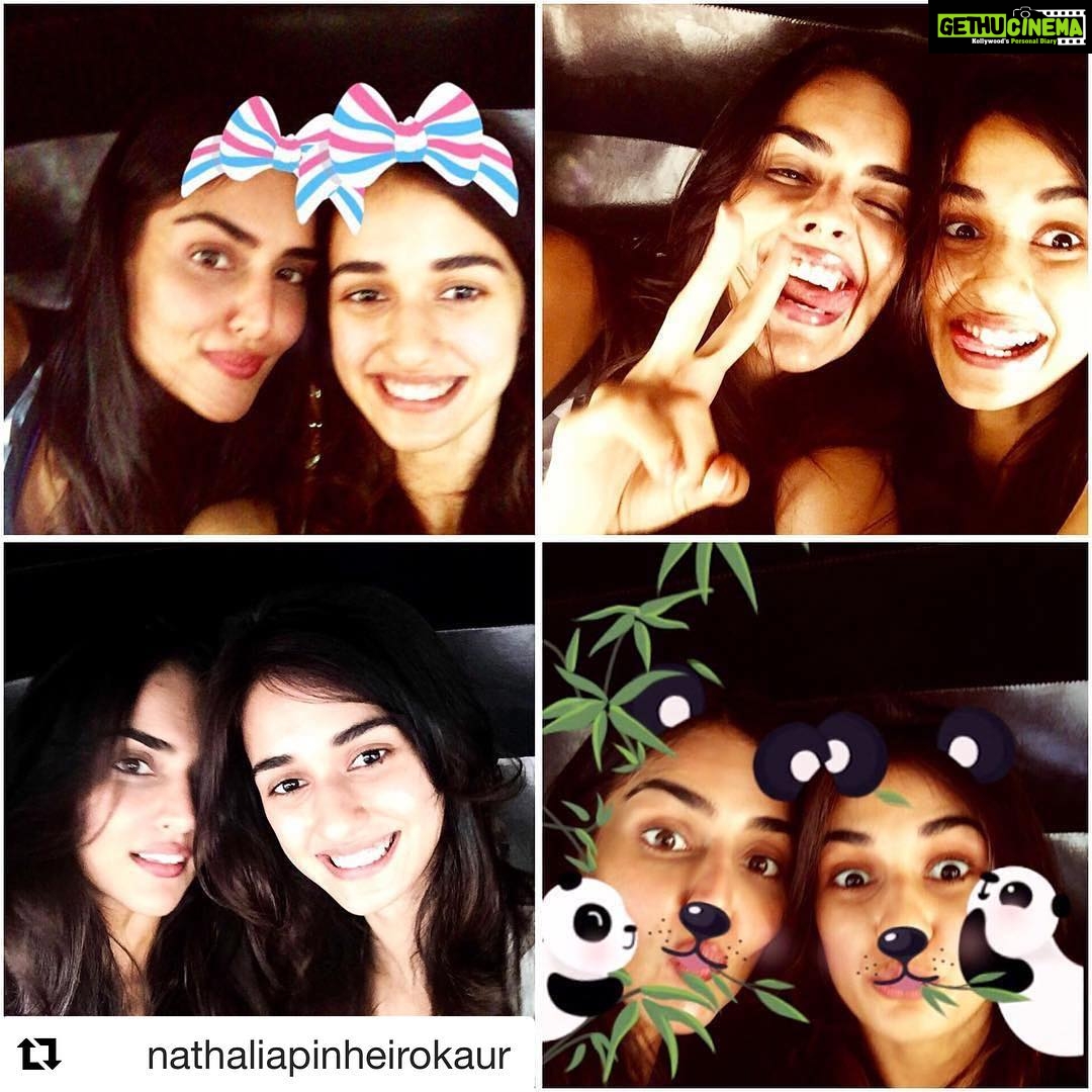 Disha Patani Instagram - Love you natsyyyyyyy❤️❤️❤️ my angel ❤️❤️❤️ you are the sweetestttttttttt and most beautiful soul ! May god bless you with all the love and happiness ❤️❤️❤️❤️❤️❤️ kisss kisss my sexyyyyyy beast 🌺🌺❤️❤️🌺 @nathaliapinheirokaur