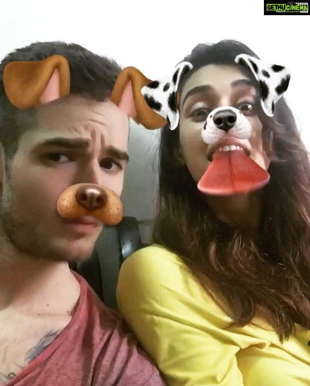 Disha Patani Instagram - @iamaleksandarr one of those lazy days 🙈🙈🙈😜😜