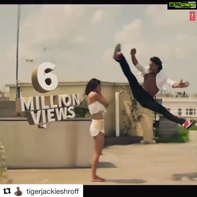Disha Patani Instagram - #Repost @tigerjackieshroff with @repostapp ・・・ Thank you for all the love :) @dishapatani @sambombay @pareshshirodkar #befikra 😄😊😊😊