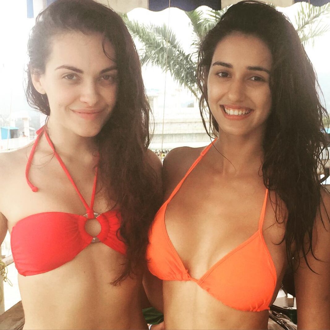 Disha Patani Instagram - Few friends just stay with you forever nomatter what, you have been been with me in all my up's and down's , you have seen me happy and you have seen me sad, you have heard my boring as well as crazy stories but you never left my sight! Happy happy b'day my sister @sanja_s24 i wish you all the love and successs! My hotstar love you #sistersfromdifferentmothers ❤️❤️❤️❤️❤️❤️ sanischeeee