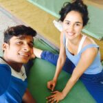 Disha Patani Instagram – Back on track @rahulsuryavanshi27 🌺🌺🌺😊😊 work workkk😊🌺🌺