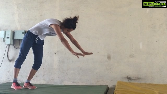 Disha Patani Instagram - @rahulsuryavanshi27 ❤️❤️❤️❤️ practise practise 💪🏻💪🏻🌺🌺🌺