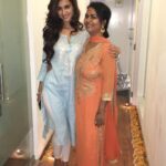 Disha Patani Instagram - Mommy and me @sangeetasikdarbhatia thank you aunty for the beautiful kurti ❤️