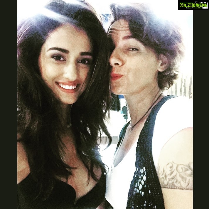 Disha Patani Instagram - Shooting with this amazing lady, fanny ❤️❤️❤️❤️❤️