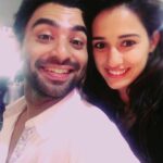 Disha Patani Instagram - Happiness is when you are at haldiram's eating jalebi and rabdi yumm yummmm 😍😍😍😍 foodgasm @zohebmotlekar i missed you delhi ❤️