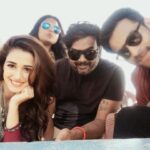 Disha Patani Instagram - The loafers in the house @purijagannadh @atrayee777 @varunkonidela7 #loafer