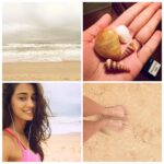Disha Patani Instagram - Mornings#beach#running#barefoot#feelthesand#collectshells#beauty#rain#water#lovestruck❤️😍