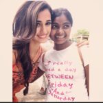 Disha Patani Instagram - Thanks to this beautiful lady for keeping me alive throughout tgese long hours! The cutest spot "suvarna" aka "sv" ❤️❤️❤️❤️ love you