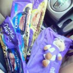 Disha Patani Instagram - The best thing in the world! Thank you my chocolate devtas for the regular supply of chocolates! Bring milka bring happiness 😜 @thenitinmirani @sam__merchant @madhusneha6 😍😍 love you all!