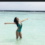 Disha Patani Instagram – Finally i can breathe 😊😊😊 my heaven 😍😍😍😍 Vilu Reef Beach and Spa Resort, Maldives