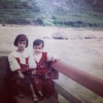 Disha Patani Instagram - Me #sisyyy #when we were young #tom boy 😜 #just found it from some old bunch of album 😋😋