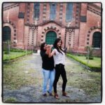 Disha Patani Instagram - Cants road# haunted church# bestiess# strong# perfct clickoo