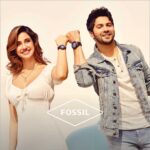 Disha Patani Instagram - A new journey in #FossilStyle with @varundvn @fossil.in LOVE 🌸 #FossilIndia