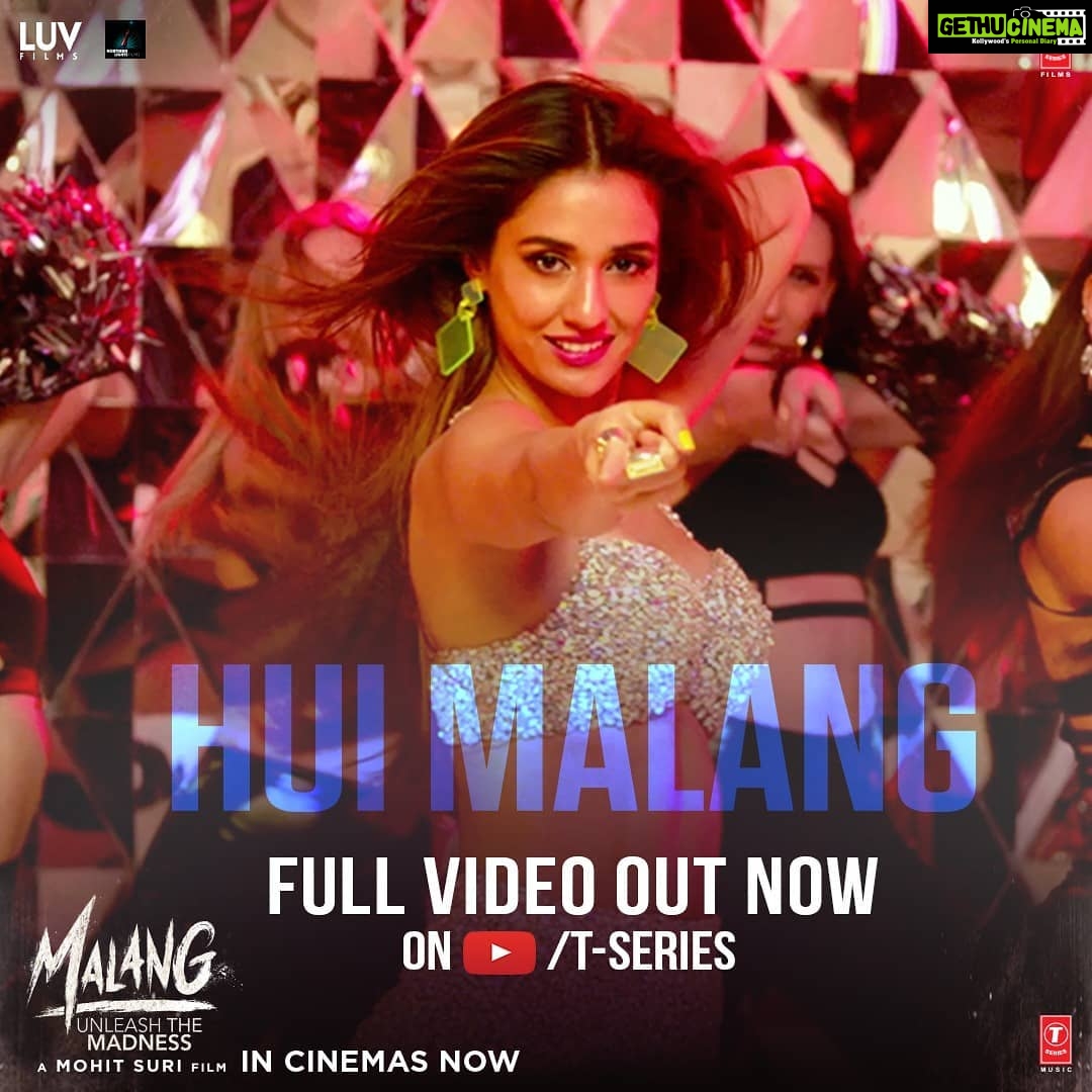 Disha Patani Instagram - Let the #Malang trip continue! Watch the #HuiMalang full video, out now! #MalangIncCinemas @anilskapoor @adityaroykapur @khemster2 @mohitsuri @aseeskaurmusic @vedsharmaofficial @kunaalvermaa @haarshlimbachiyaa30 #LuvRanjan @gargankur82 @bhushankumar @jayshewakramani @luv_films @tseries.official @tseriesfilms @malangfilm