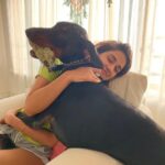 Disha Patani Instagram – My watchdog🤪 @bellajasminegokukeety 👻