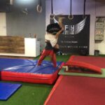 Disha Patani Instagram - Finally landed my first front flip! Didnt attempt a front tuck because of fear post my knee injury...happy i overcame my fear 😊🙏❤