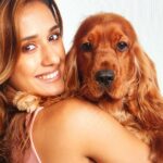 Disha Patani Instagram - Me and bellu @bellajasminegoku thank you @taras84 for the lovely picture ❤️❤️