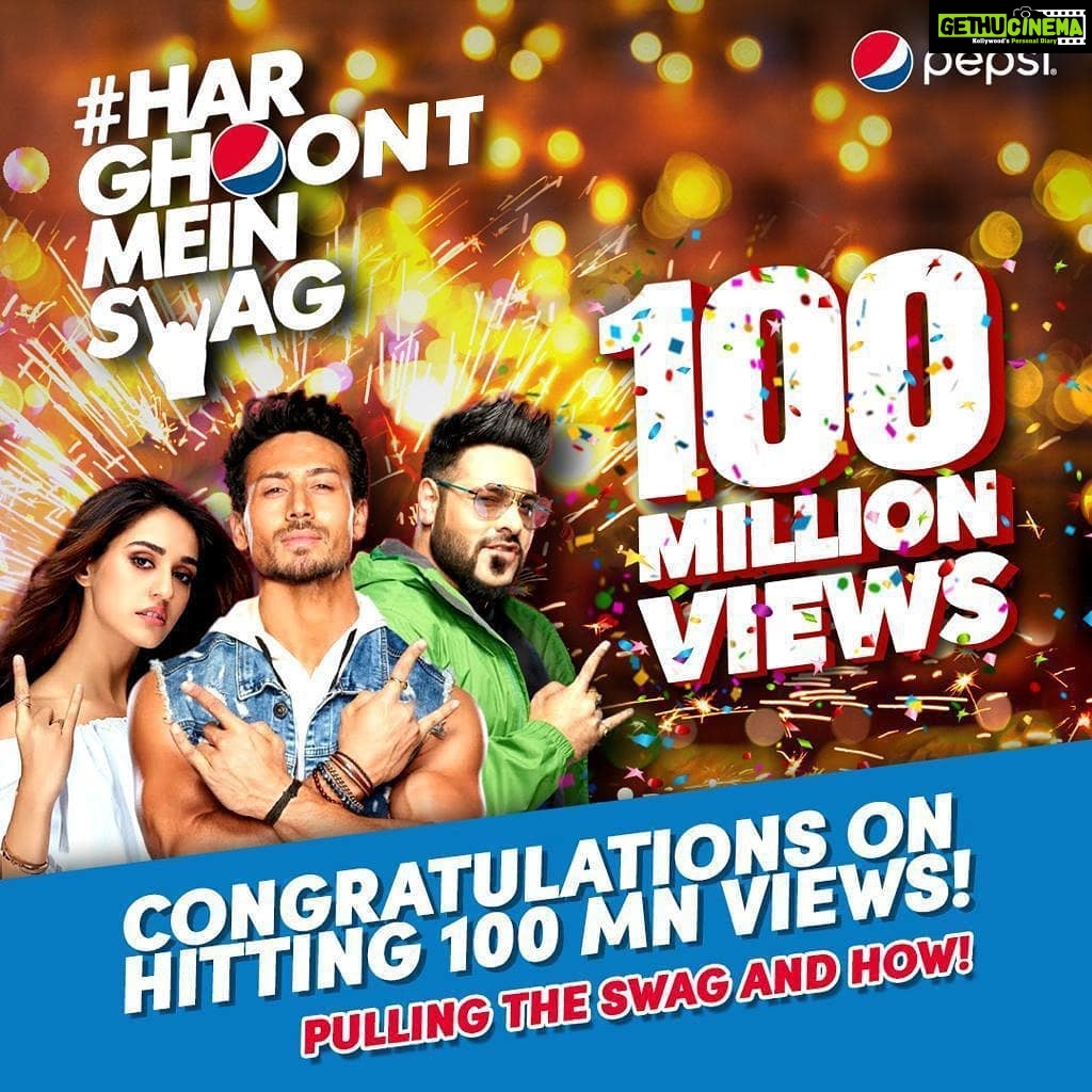 Disha Patani Instagram - 100 Million Swag 🤟