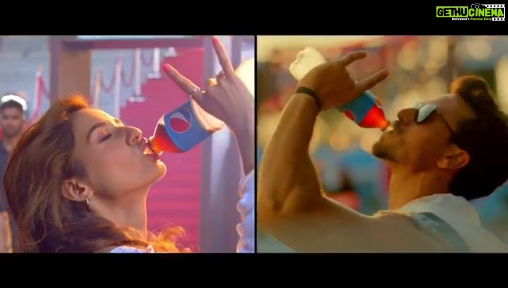 Disha Patani Instagram - Party karni hai? Watch this space for more. #HarGhoontMeinSwag @tigerjackieshroff @badboyshah @khan_ahmedasas @tseries.official