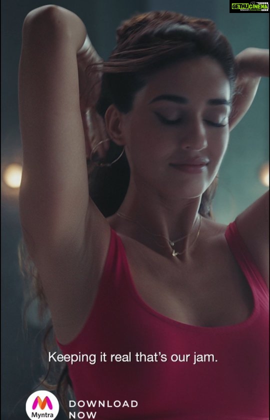 Disha Patani Instagram - Download the Myntra app today @myntrabeauty #IndiasNewBeautyExpert