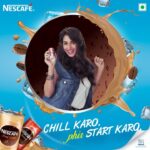 Disha Patani Instagram - I’ve found someone new to chill with! #NescafeColdCoffee #ChillKaro