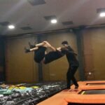 Disha Patani Instagram – Just giving it a try 🤪 “front flip”