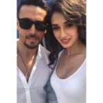 Disha Patani Instagram - All set to launch the #Baaghi2Trailer with @tigerjackieshroff