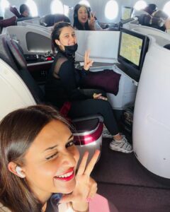 Divyanka Tripathi Instagram - En route Cape Town.