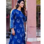 Divyanka Tripathi Instagram – Blues vanish my Summer blues! It’s getting pretty hot in Mumbai! How’s the weather around you?

@theethniclabel
@stylingbyvictor @sohail__mughal___