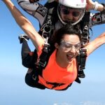 Divyanka Tripathi Instagram - It was nice to be myself after so long. Adventure makes each blood cell of mine dive into a wild dance! Watch a daredevil, venturous soul trapped in an introvert actor's body. Sharing my moments of glee with you. #SkyDiveDubai #MomentsOfTrueHappiness #DivekDive