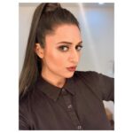 Divyanka Tripathi Instagram - Life does start looking mundane and stagnant till you look at the prospects, introspect and buckle up for roller coaster changes.