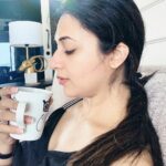 Divyanka Tripathi Instagram - Coffee has its way of changing my mood for the day. A whiff of the cuppa whisks me away from my couch to the lands I've been to and yearn for. They are street side cafés in Zurich, Wales, Edinburgh, Taormina, Cotswold or at times its the one around the corner in the locality. Cheers to this mysteriously magical potion☕️