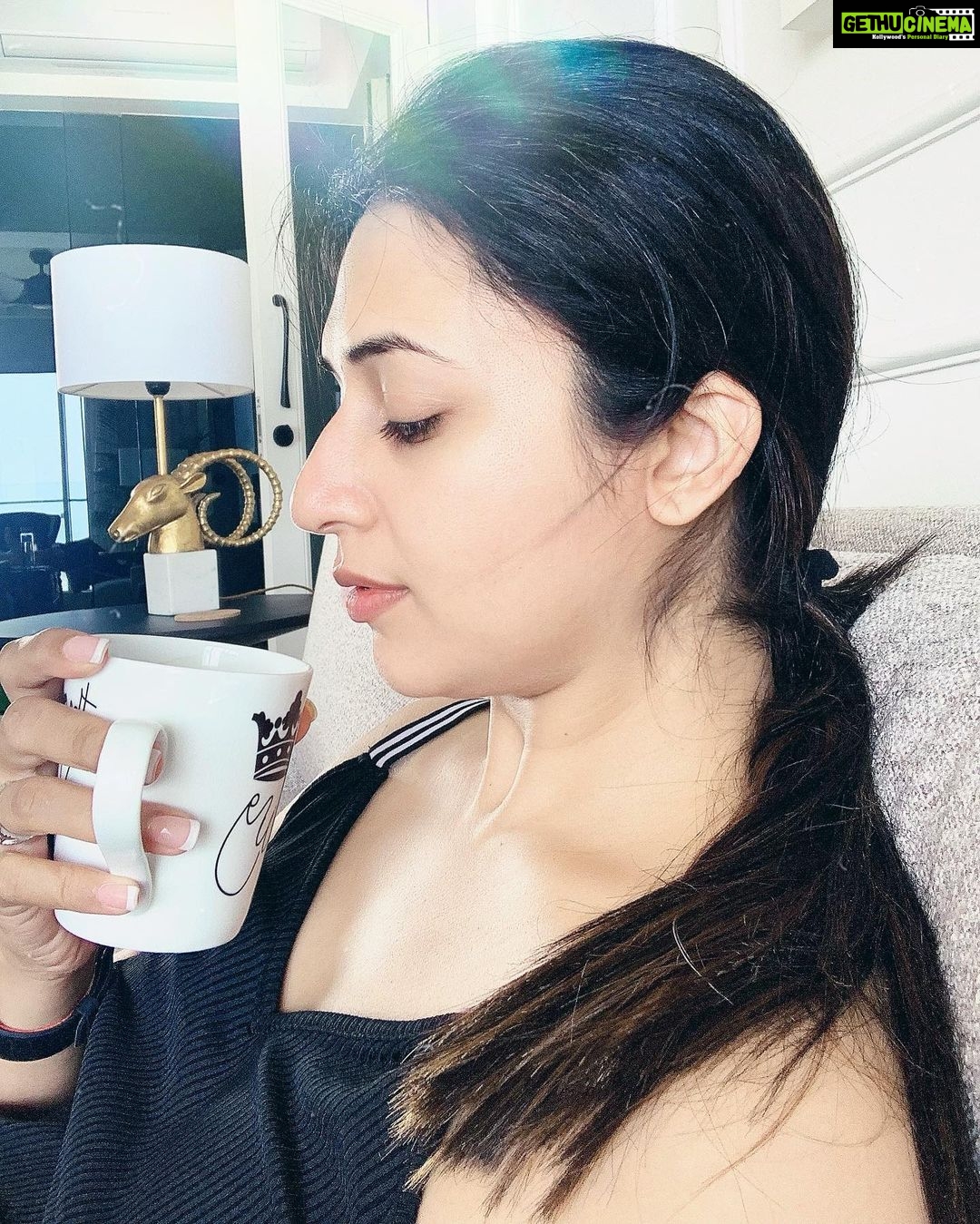 Divyanka Tripathi Instagram - Coffee has its way of changing my mood for the day. A whiff of the cuppa whisks me away from my couch to the lands I've been to and yearn for. They are street side cafés in Zurich, Wales, Edinburgh, Taormina, Cotswold or at times its the one around the corner in the locality. Cheers to this mysteriously magical potion☕️