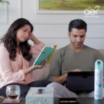 Divyanka Tripathi Instagram - Vivek and I couldn't agree on who should be doing the chores and we took a little help from Godrej aer fresh+safe range of sprays to decide. These are 2-in-1 sprays, which means you get amazing fragrance and 99.9% germ protection. I knew everything about this all along, well, almost everything! I try to keep everything #FreshAndSafe! Check out @godrejaer page to know more. #Godrejaer #FreshAndSafe #Sanitizer #GermProtection #StayHome #StaySafe